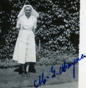 Sister Gwen Mayne, 1954 (Colvin Album)